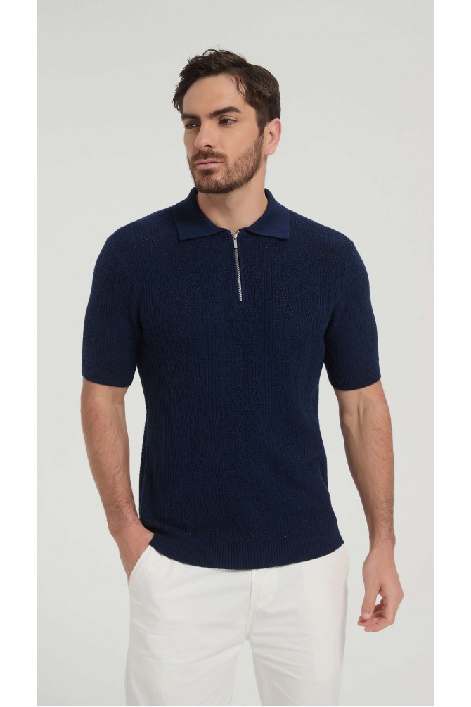 Polo 100% coton en maille