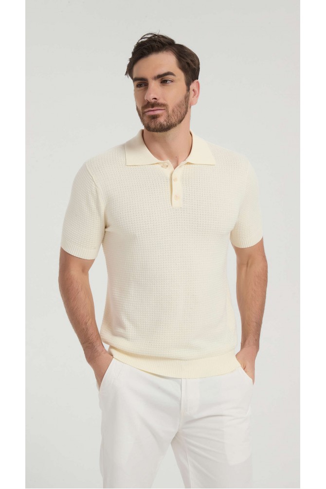 Polo 100% coton en maille