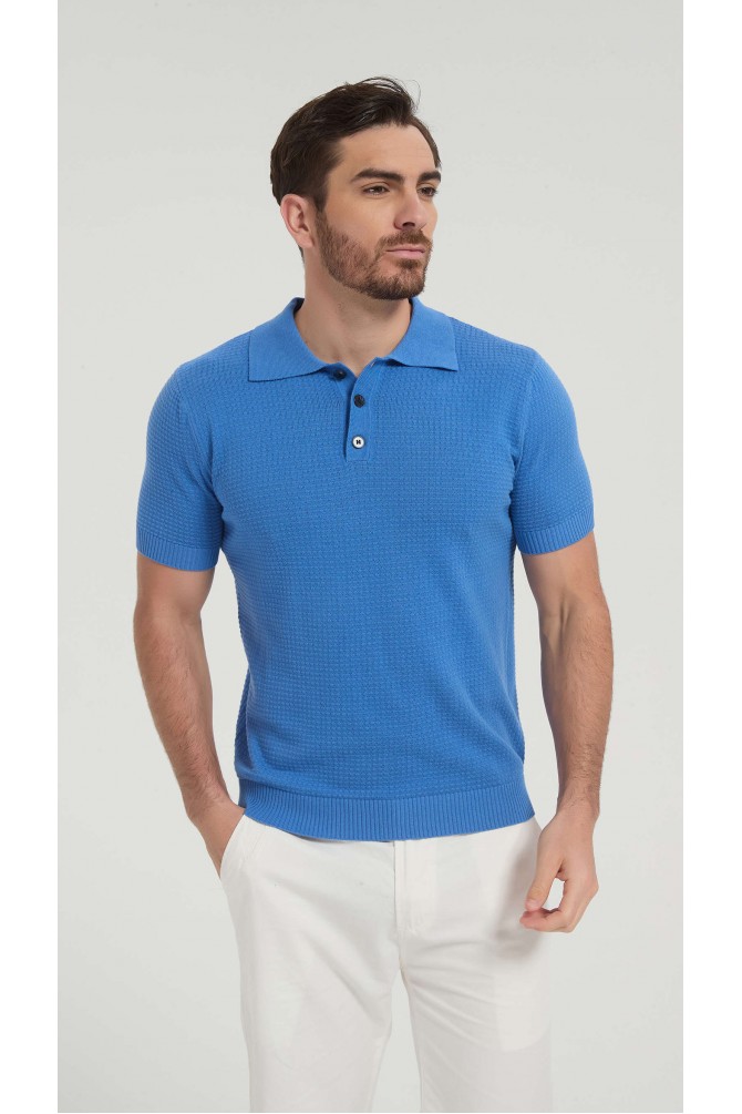 Polo 100% coton en maille
