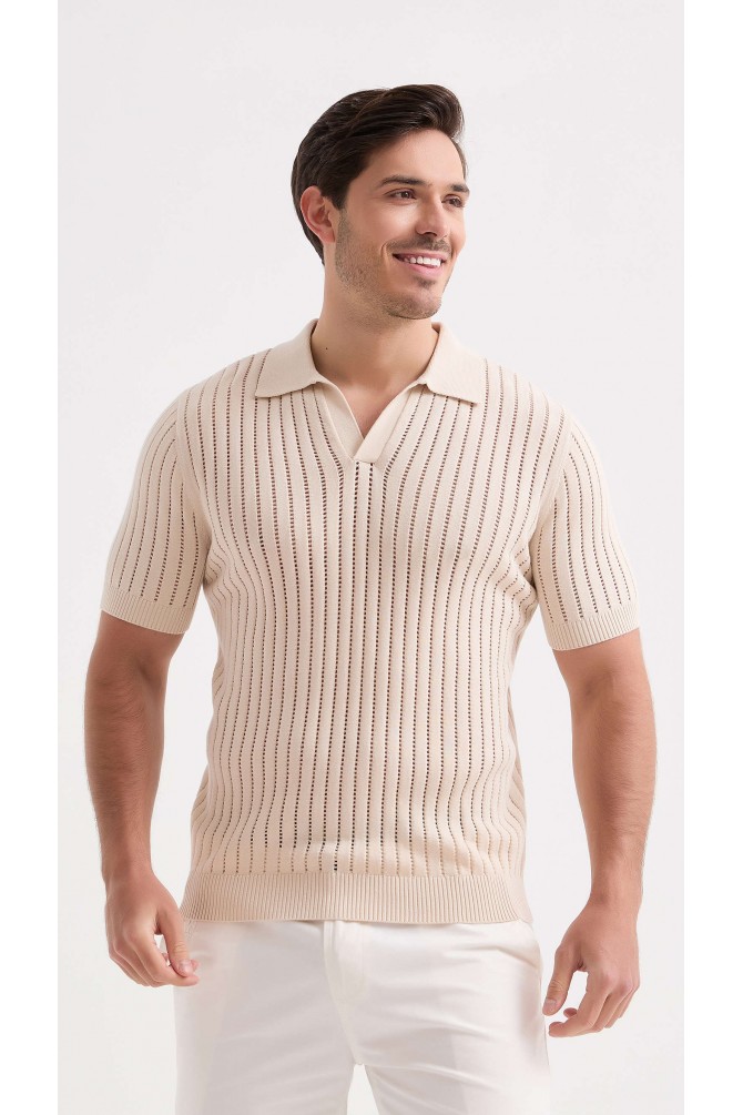 Polo 100% coton en maille