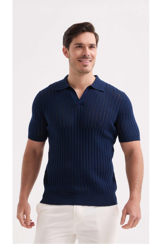 Polo 100% coton en maille
