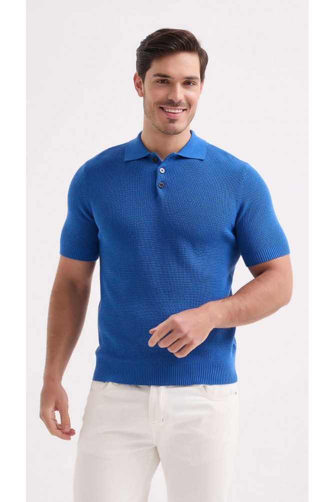 Polo 100% coton en maille