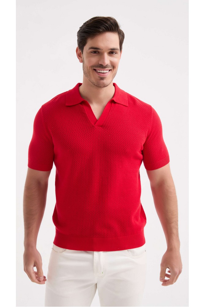 Polo 100% coton en maille