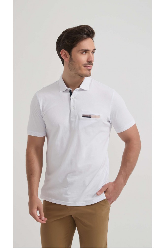 Polo Faure coton royal