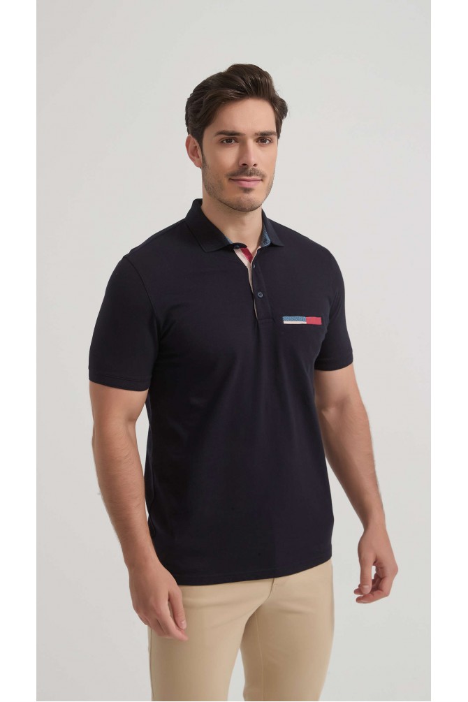 Polo Faure coton royal