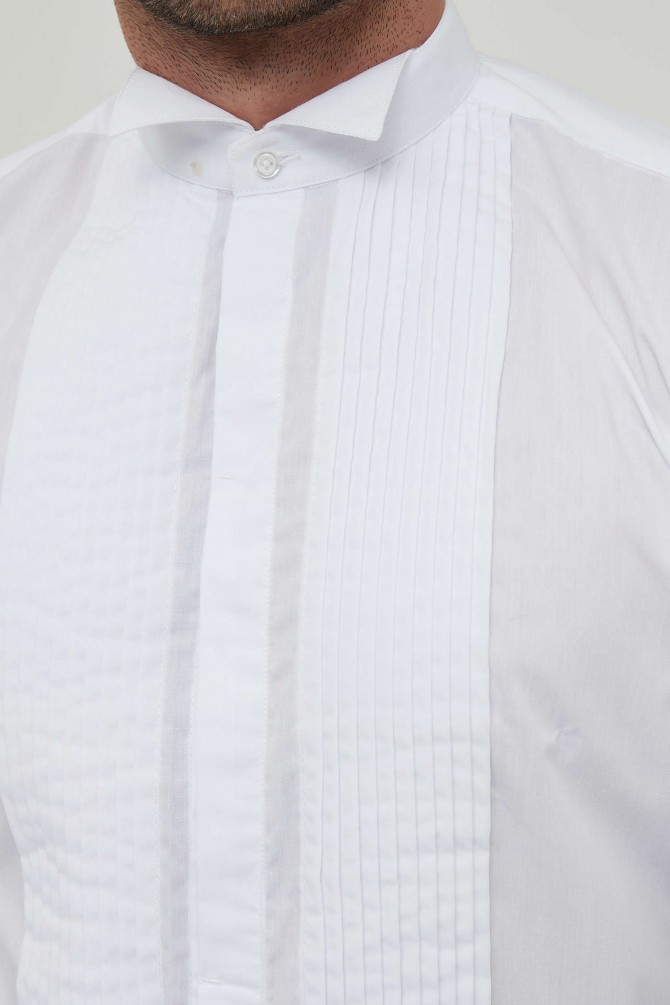 Dinner shirt slim fit - White