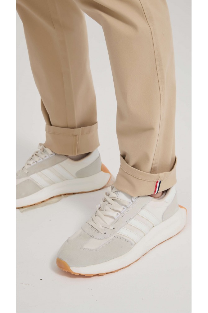 Pantalon chino coupe confort - Beige