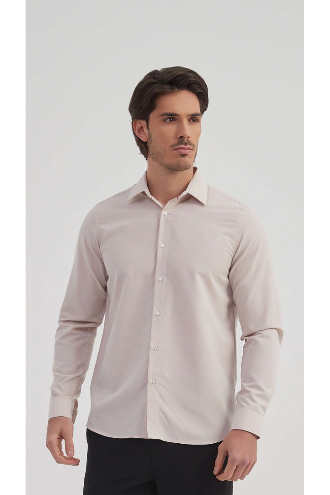 Chemise effet vintage coupe confort