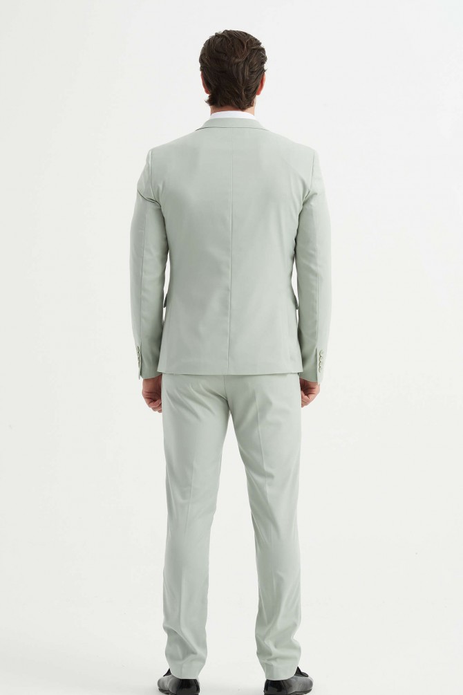 3 pieces suit in sage green
