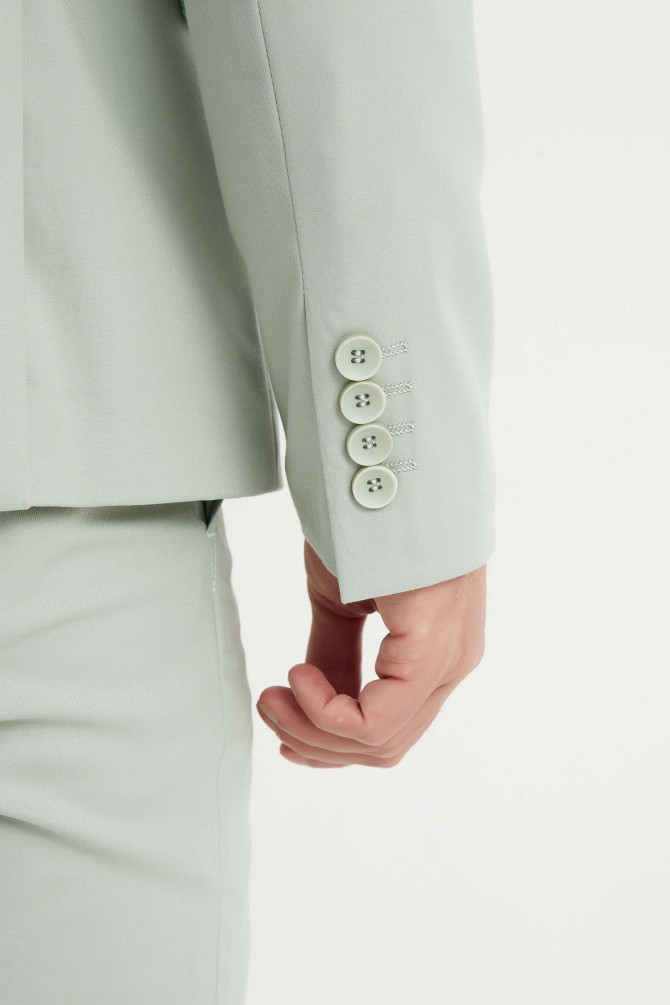 3 pieces suit in sage green