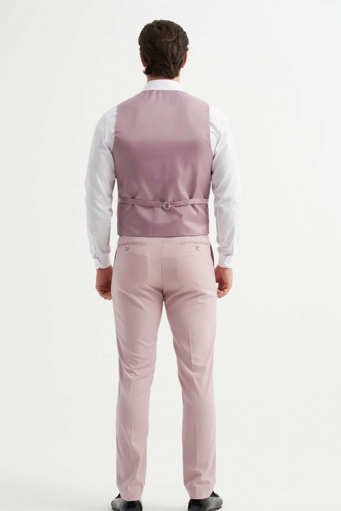 3 pieces suit in nude