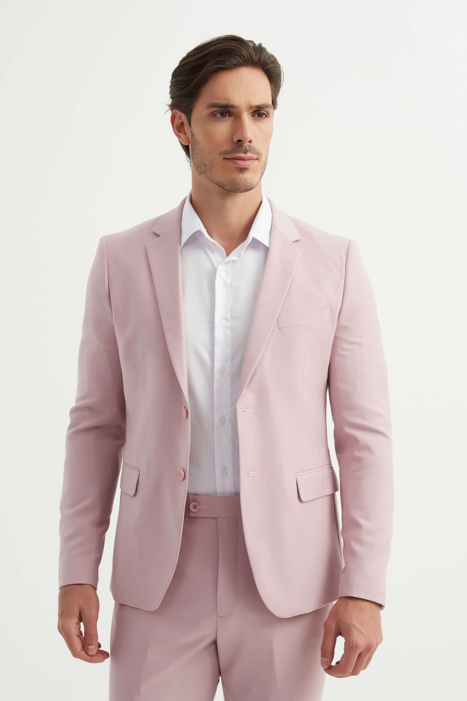 3 pieces suit in nude