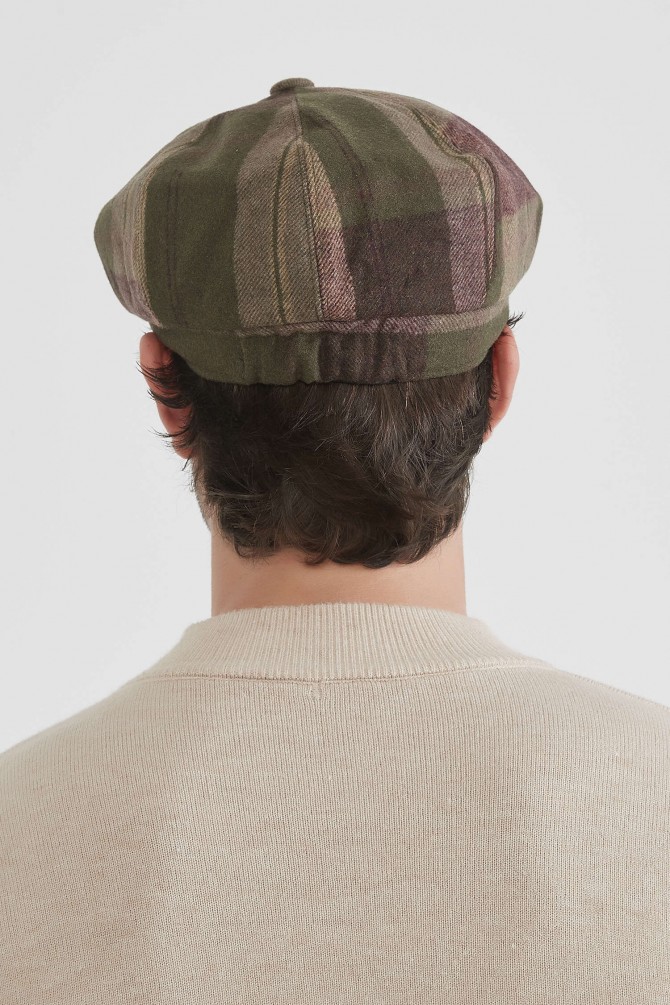 Newsboy checked caps Newsboy checked caps