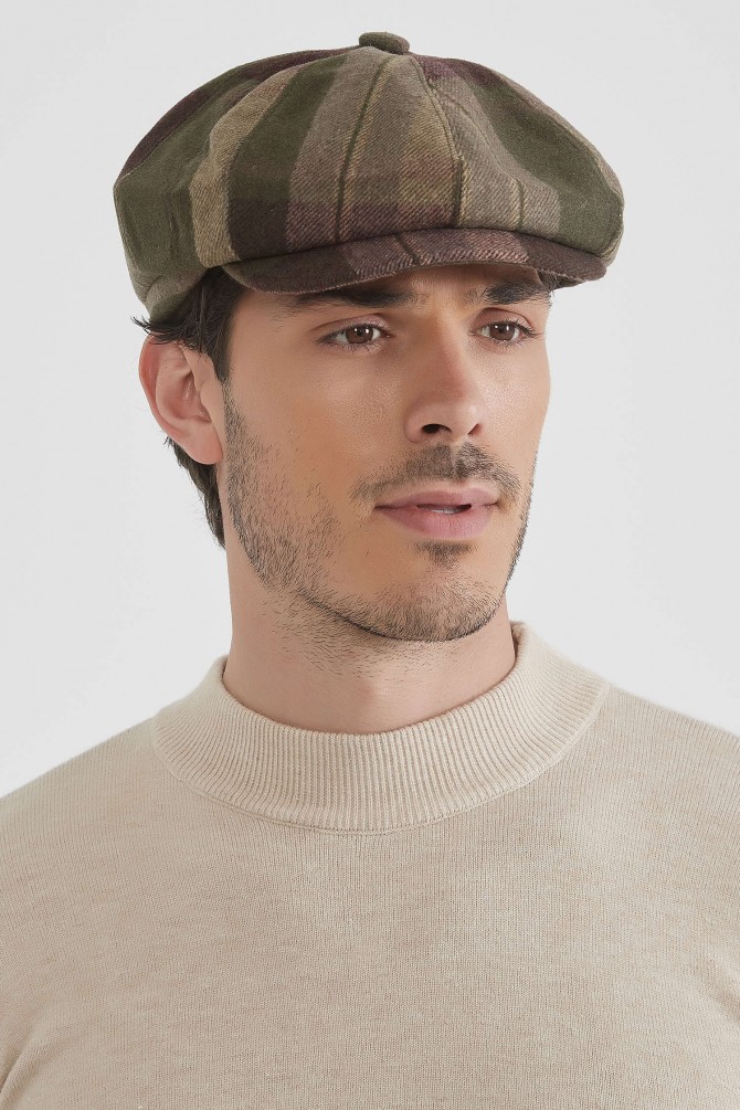 Newsboy checked caps Newsboy checked caps