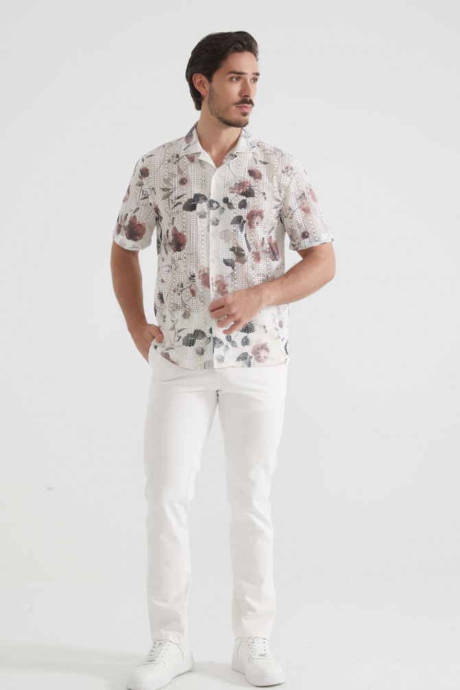 Embroidered shirt