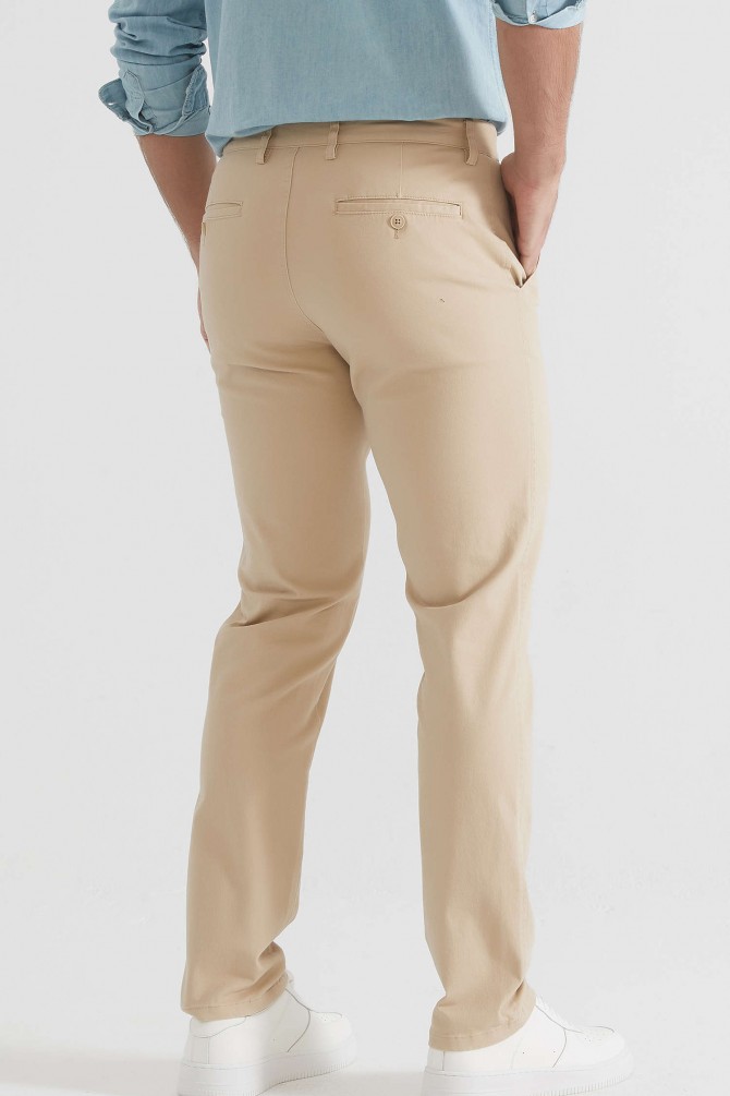 Chino trouser comfort fit - Beige