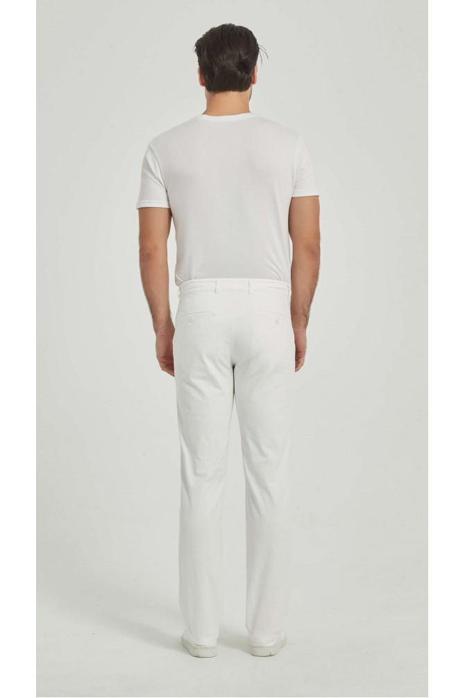 Chino trouser - White