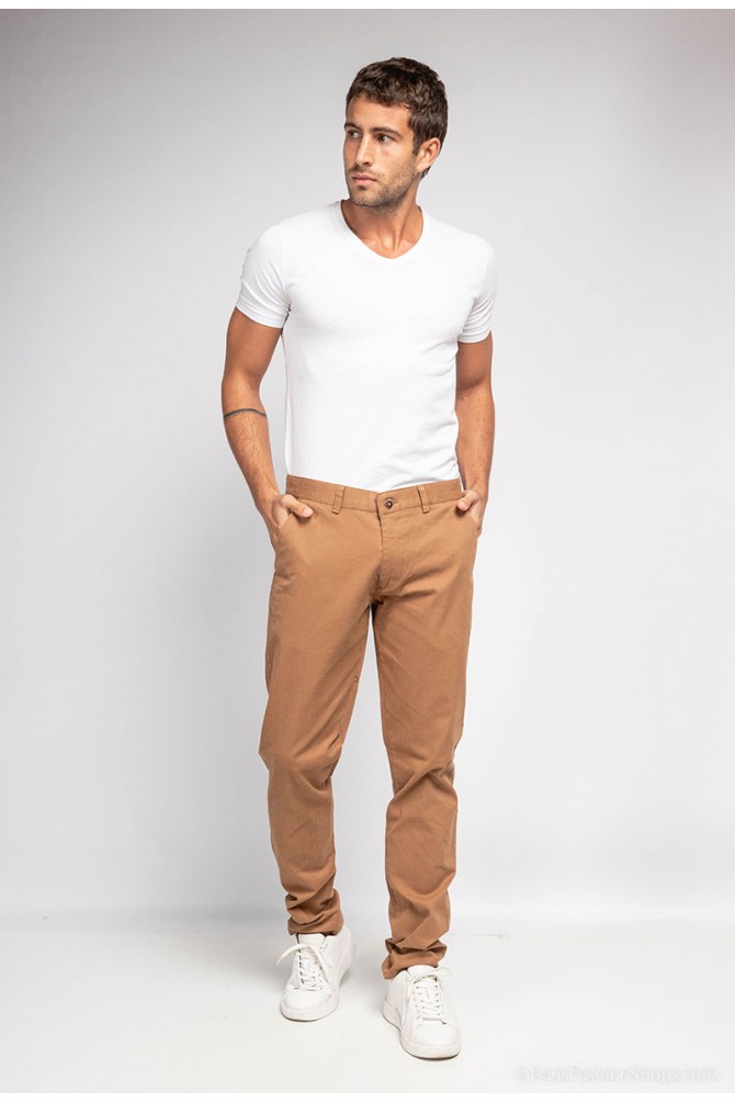 Pantalon chino cintré