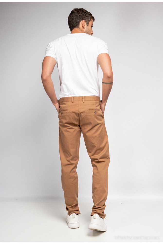 Pantalon chino cintré