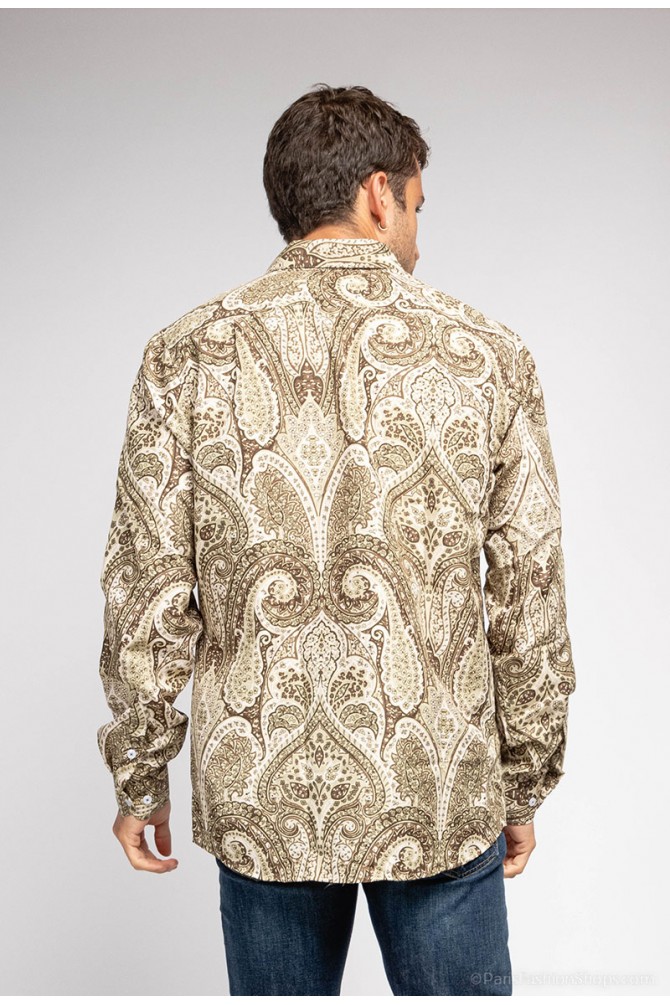 "SOFT TOUCH" stretch shirt Tera prints comfort fit