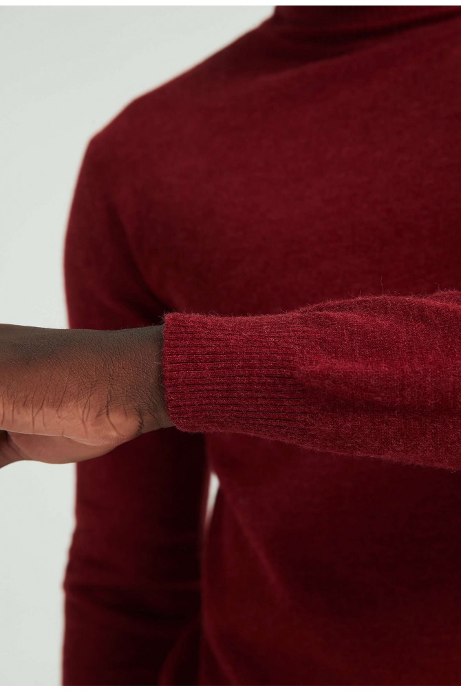 Turtle neck jumper "CASHMERE TOUCH" 