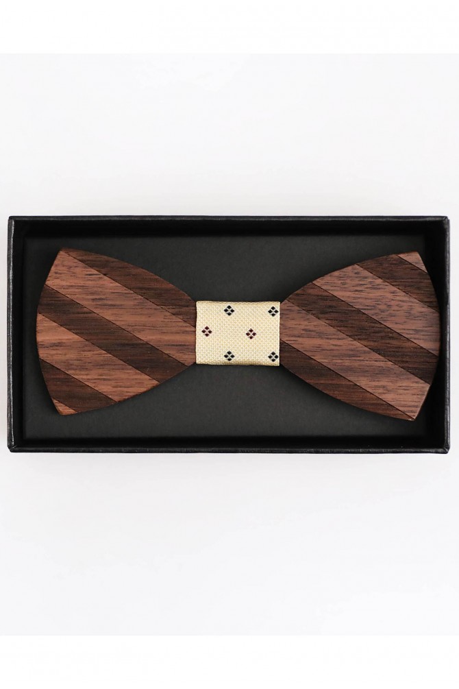 Wood bowtie