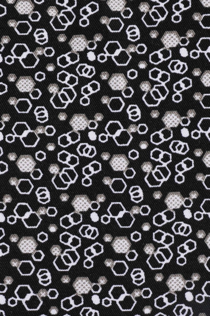 Chemisette noire motifs LUCIOLE coupe confort