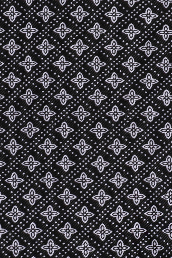 Chemisette noire motifs CAMPO coupe confort