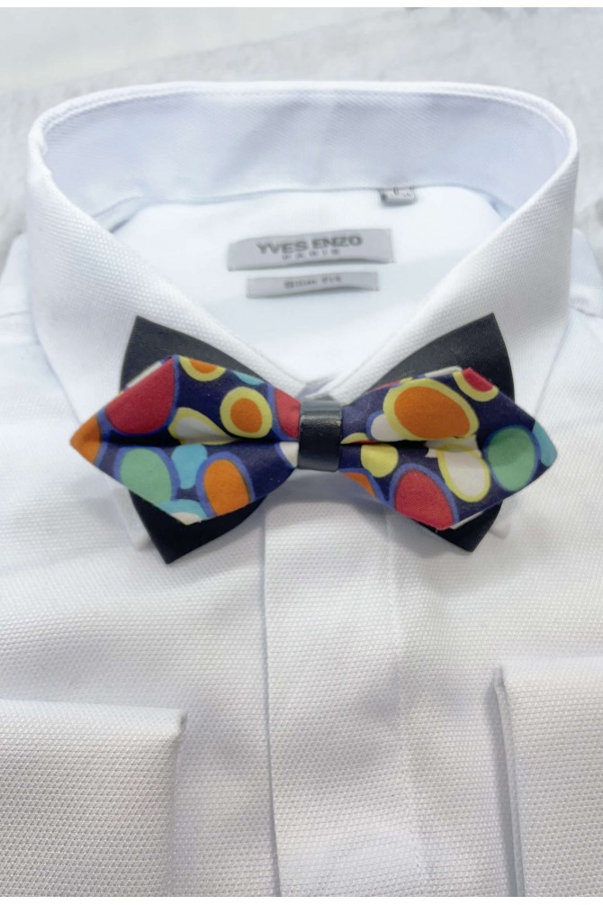 CYCLE printed bow tie