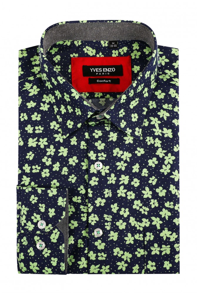 Chemise motifs PRADERA coupe confort