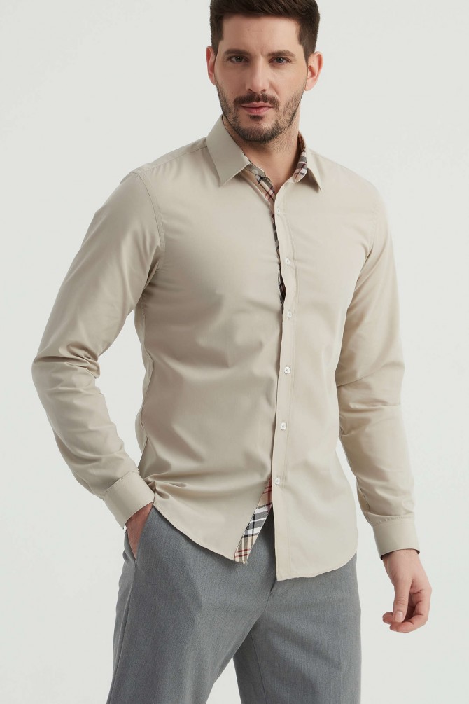 Chemise à carreaux tartan