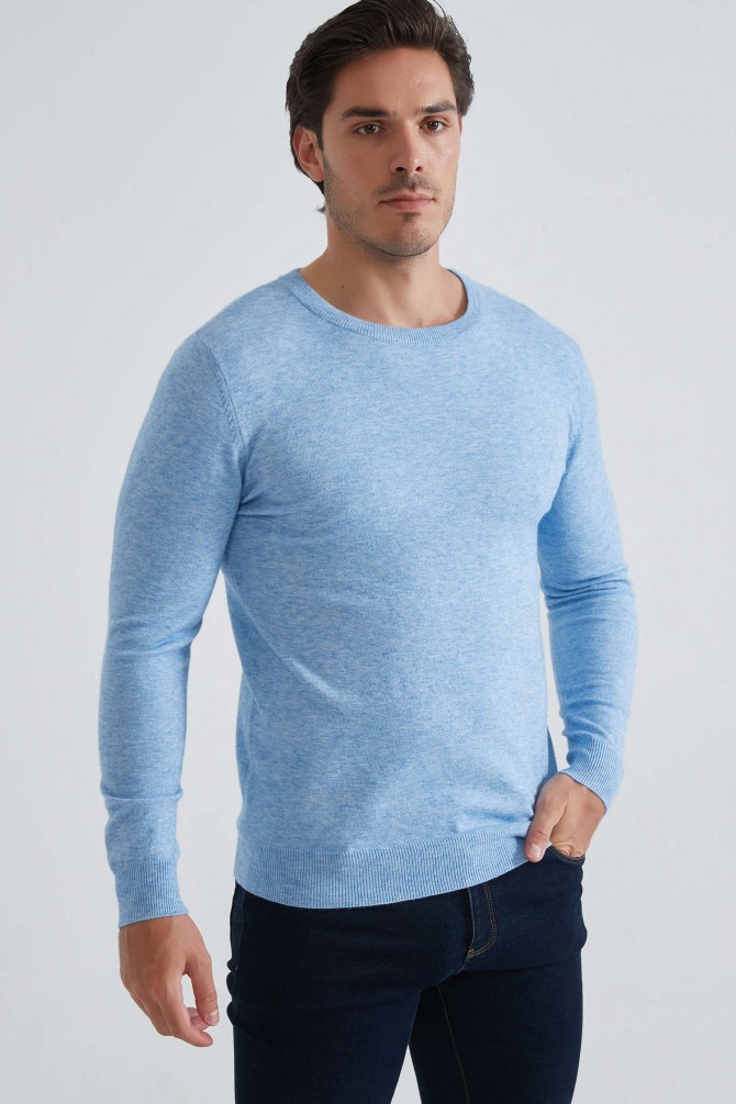Pulls col rond "CASHMERE TOUCH"