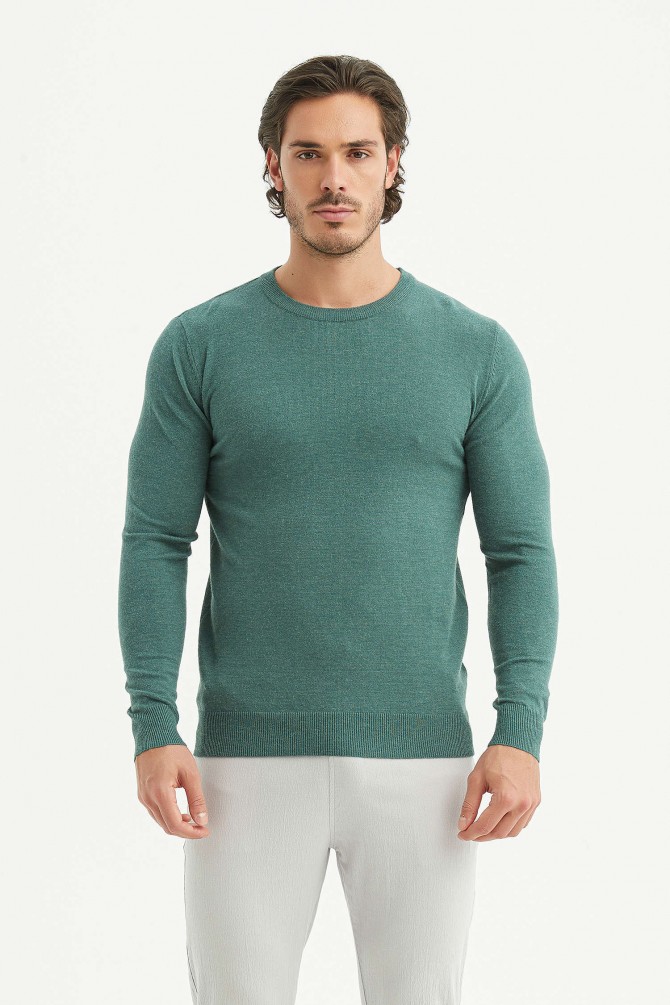 Pulls col rond "CASHMERE TOUCH"