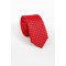 Cravate à motif  rouge