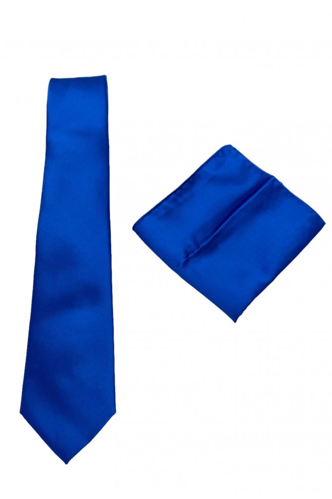 Tie 7 cm and plain clutch