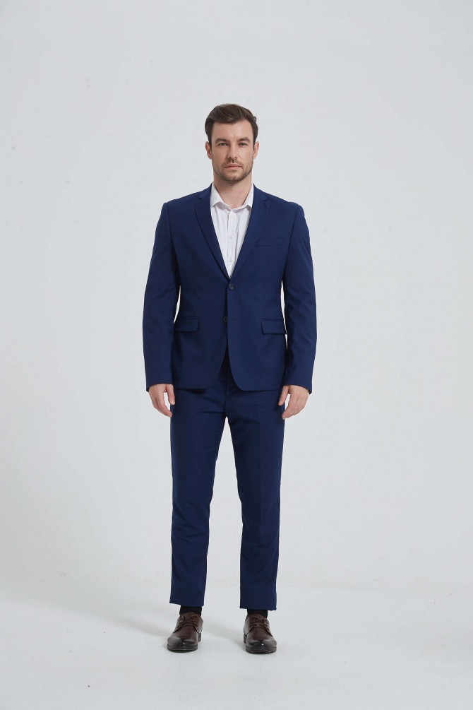 Suits blue BERNARD (2 pcs)