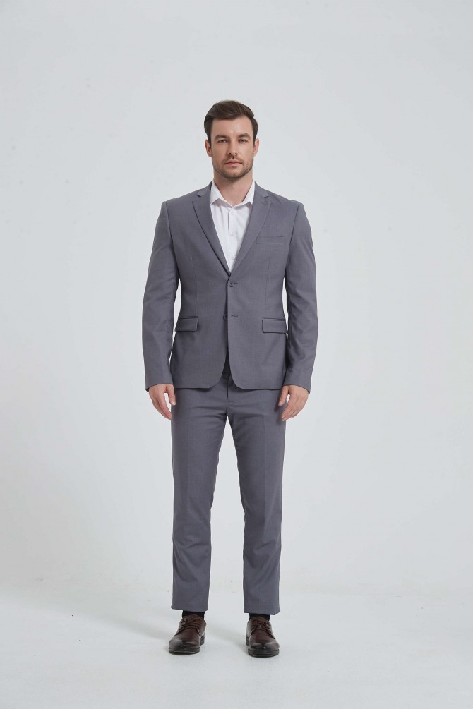 Suits grey BERNARD (2 pcs)