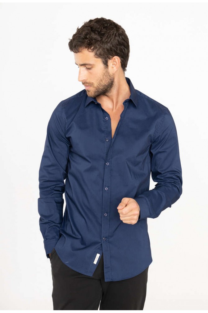 Chemise cintrée en STRETCH