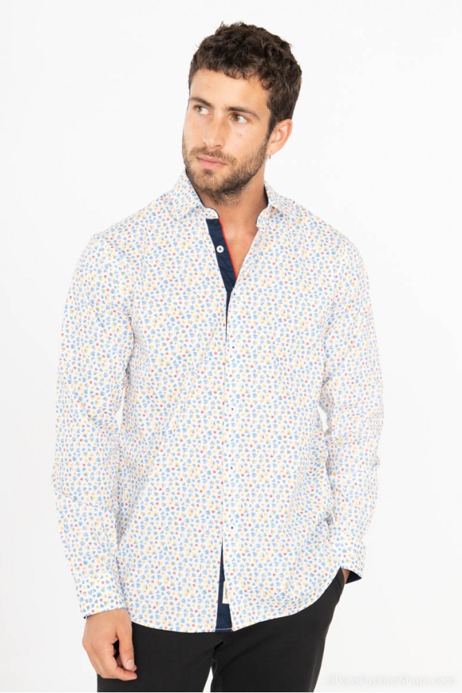 Chemise STRETCH motifs SHADES coupe confort