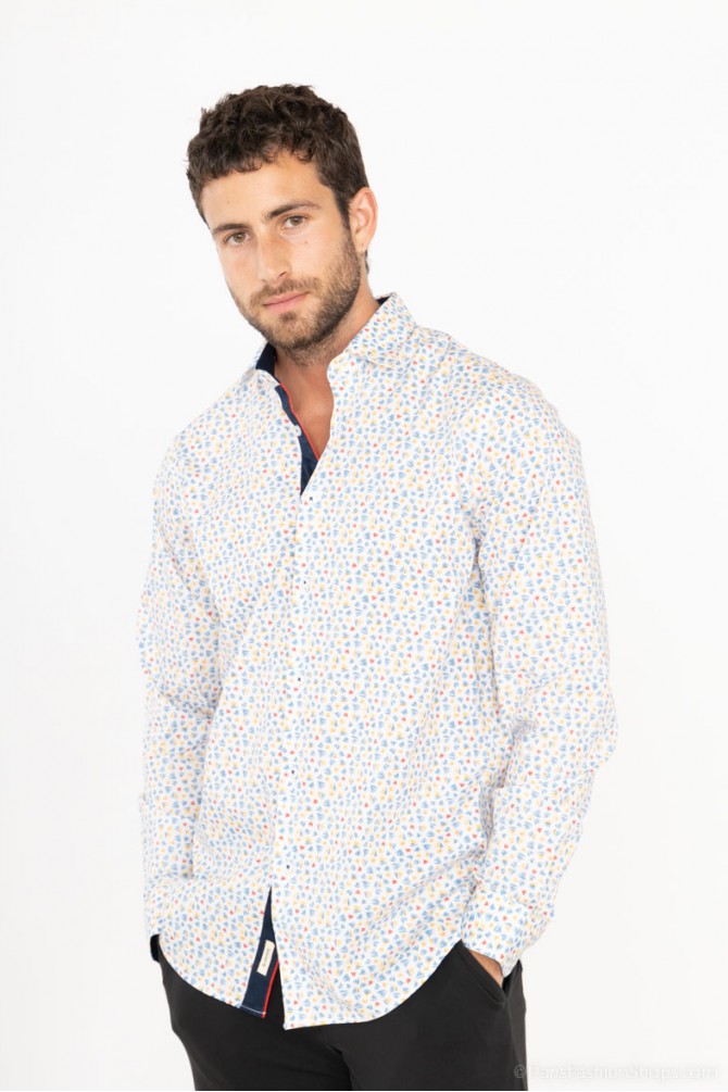 Chemise STRETCH motifs SHADES coupe confort