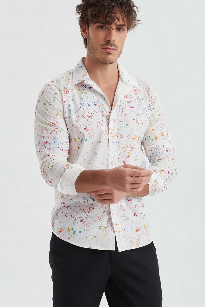 "PREMIUM" collection stretch shirt 