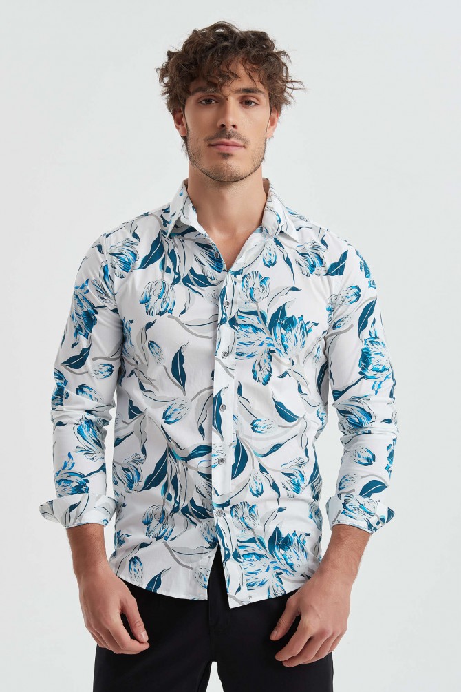 "PREMIUM" collection stretch shirt 
