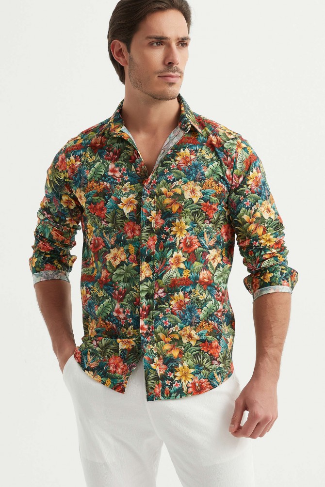 "PREMIUM" collection stretch shirt 