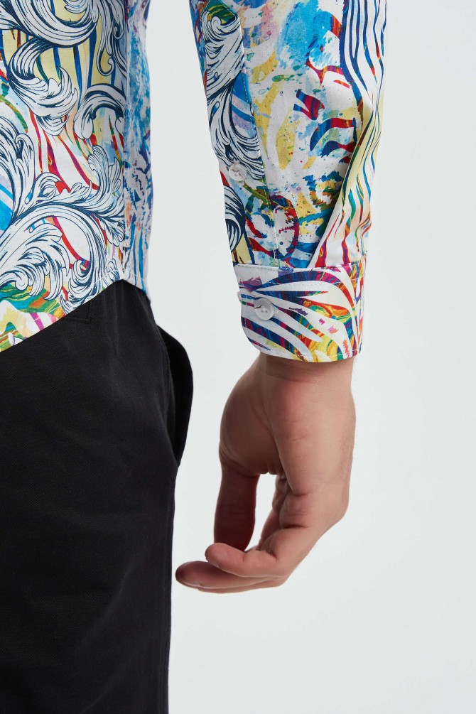 "PREMIUM" collection stretch shirt 