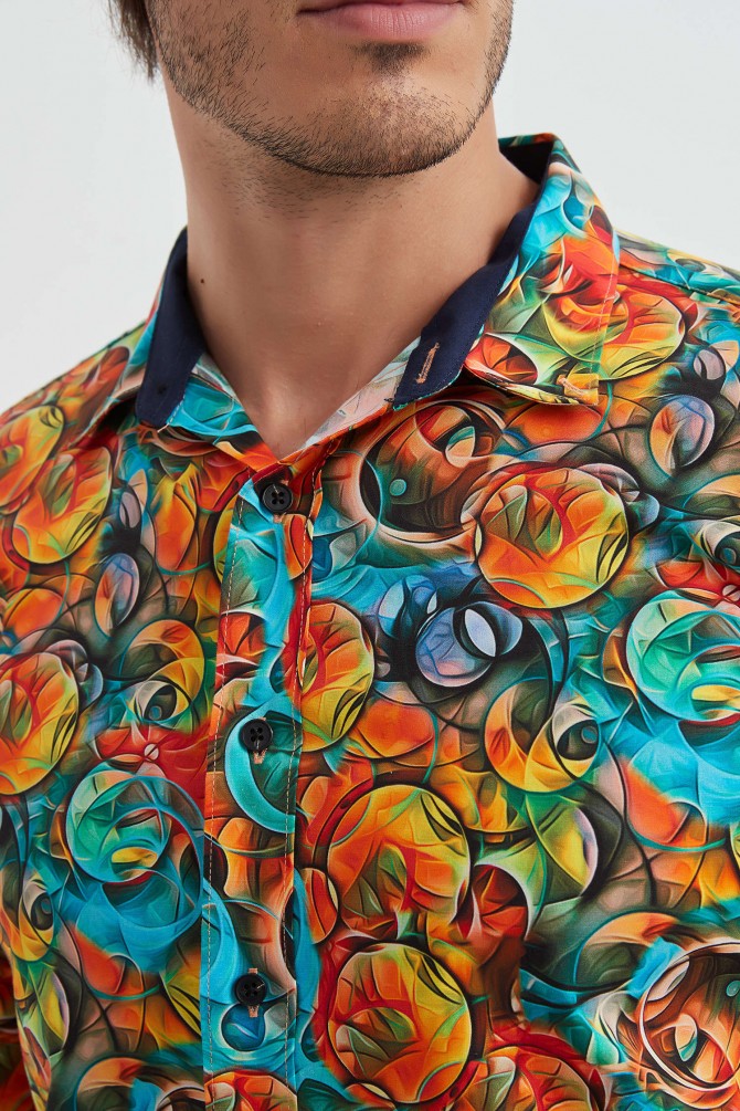 "PREMIUM" collection stretch shirt 