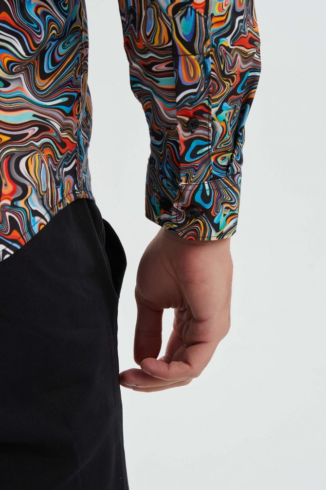 "PREMIUM" collection stretch shirt 