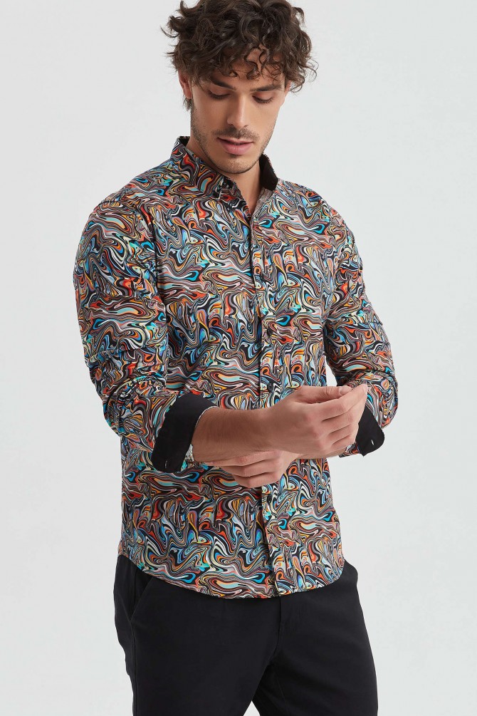 "PREMIUM" collection stretch shirt 