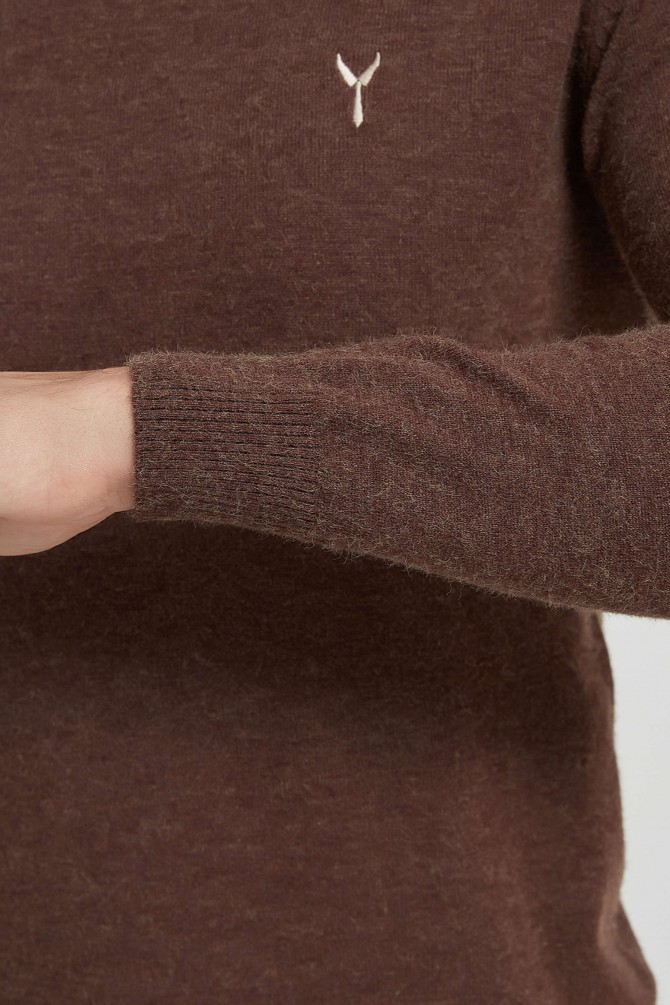 Pulls col roulé  "CASHMERE TOUCH" avec logo