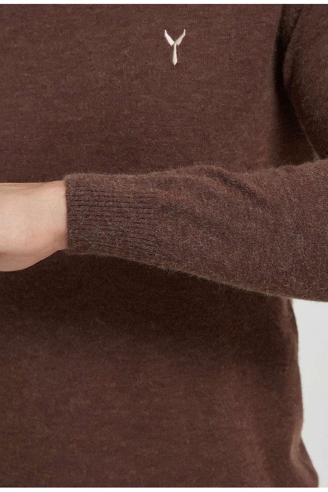 Pulls col roulé  "CASHMERE TOUCH" avec logo