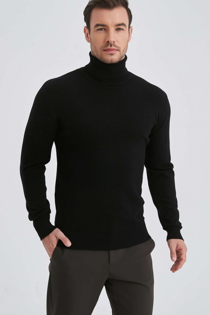 Pulls col roulé  "CASHMERE TOUCH" 